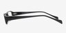Amalia Black AcetateEyeglass Frames from EyeBuyDirect, Side View