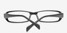 Amalia Black AcetateEyeglass Frames from EyeBuyDirect, Closed View