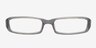 Amalia Grey AcetateEyeglass Frames from EyeBuyDirect, Front View