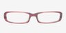 Amalia Purple & Red AcetateEyeglass Frames from EyeBuyDirect, Front View