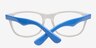 Jem White AcetateEyeglass Frames from EyeBuyDirect, Closed View