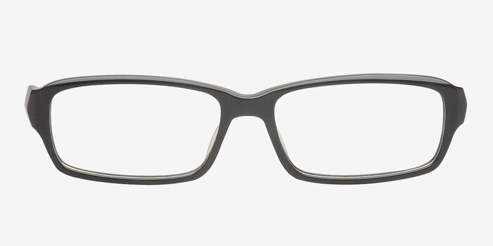 Kim Black/Coffee Acetate Eyeglass Frames from EyeBuyDirect