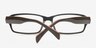 Kim Black & Coffee AcetateEyeglass Frames from EyeBuyDirect, Closed View