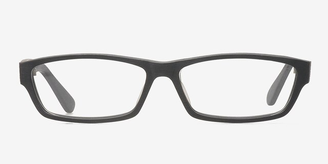 Joss Black AcetateEyeglass Frames from EyeBuyDirect, Front View