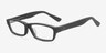 Joss Black AcetateEyeglass Frames from EyeBuyDirect, Angle View