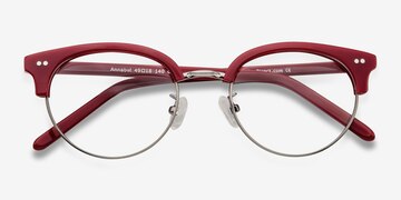 Red Annabel -  Vintage Acetate Eyeglasses
