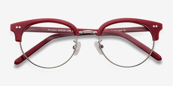 Red Annabel -  Acetate-metal Eyeglasses