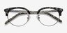 Annabel Gunmetal & Tortoise Acetate-metalEyeglass Frames from EyeBuyDirect, Closed View
