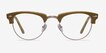 Esteban Yellow AcetateEyeglass Frames from EyeBuyDirect, Front View