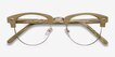 Esteban Yellow AcetateEyeglass Frames from EyeBuyDirect, Closed View