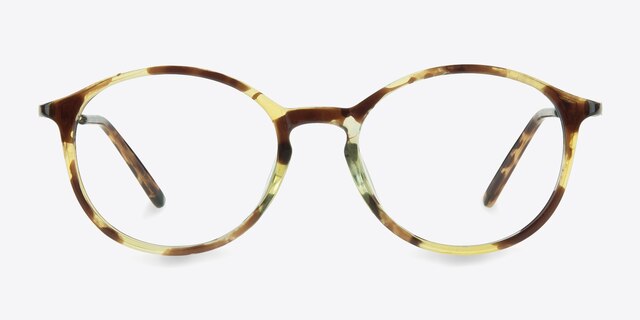 Doc Tortoise PlasticEyeglass Frames from EyeBuyDirect, Front View