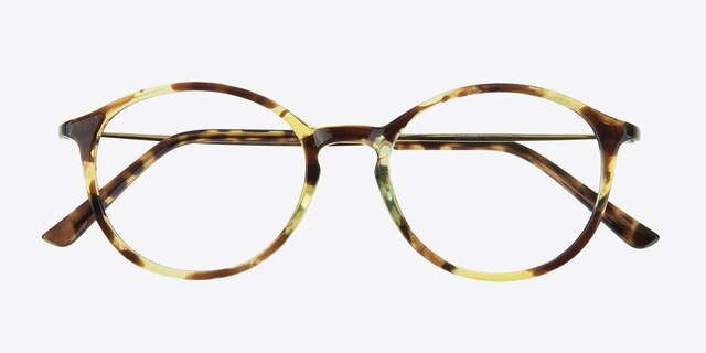 Doc Tortoise PlasticEyeglass Frames from EyeBuyDirect, Closed View