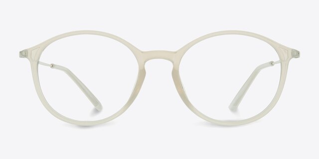 Doc Clear PlasticEyeglass Frames from EyeBuyDirect, Front View