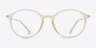 Doc Clear PlasticEyeglass Frames from EyeBuyDirect, Front View