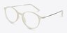 Doc Clear PlasticEyeglass Frames from EyeBuyDirect, Angle View