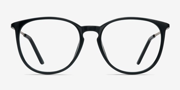 Naomi Noir Plastic-metal Montures de lunettes de vue