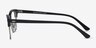 Sweet Jane Navy Silver AcetateEyeglass Frames from EyeBuyDirect, Side View