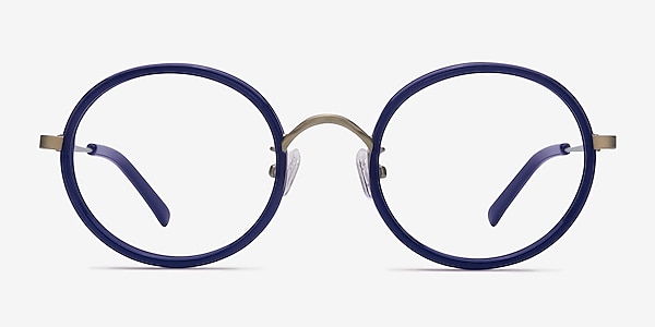 Gemini Navy Acetate Eyeglass Frames