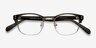 Look Up Clear Gray AcetateEyeglass Frames from EyeBuyDirect, Closed View