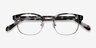 Look Up Gray AcetateEyeglass Frames from EyeBuyDirect, Closed View