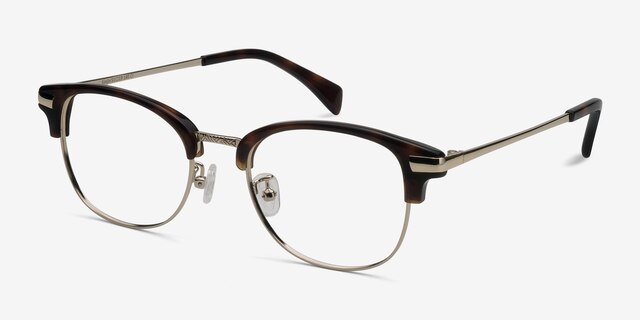 Kinjin Tortoise AcetateEyeglass Frames from EyeBuyDirect, Angle View