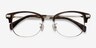 Kinjin Tortoise AcetateEyeglass Frames from EyeBuyDirect, Closed View