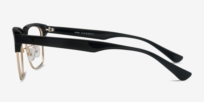 Arcade Black Acetate Eyeglass Frames from EyeBuyDirect