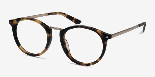 La Femme Écailles AcétateMontures de lunettes de vue d'EyeBuyDirect, Vue d'Angle