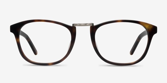 Tomorrow Tortoise AcetateEyeglass Frames from EyeBuyDirect, Front View