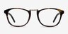 Tomorrow Tortoise AcetateEyeglass Frames from EyeBuyDirect, Front View