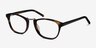 Tomorrow Tortoise AcetateEyeglass Frames from EyeBuyDirect, Angle View