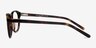 Tomorrow Tortoise AcetateEyeglass Frames from EyeBuyDirect, Side View