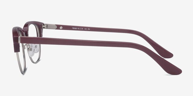 Bansai Pink AcetateEyeglass Frames from EyeBuyDirect, Side View