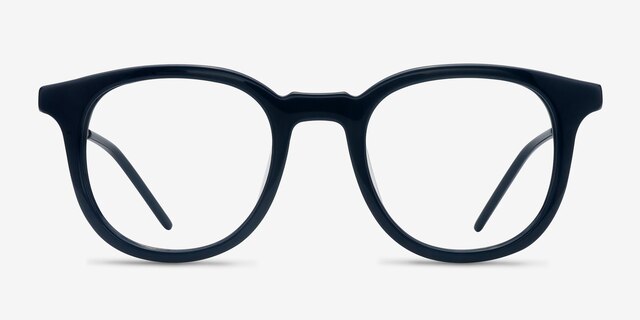 Vendome Navy AcetateEyeglass Frames from EyeBuyDirect, Front View