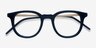 Vendome Navy AcetateEyeglass Frames from EyeBuyDirect, Closed View