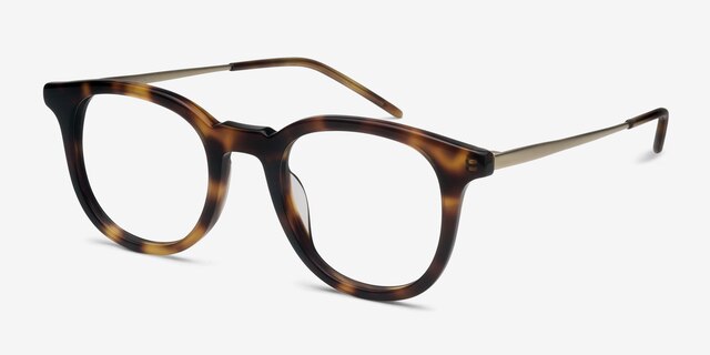Vendome Tortoise AcetateEyeglass Frames from EyeBuyDirect, Angle View
