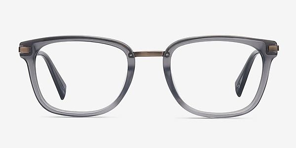 Audacity Gray Acetate Eyeglass Frames