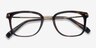 Audacity Dark Tortoise AcetateEyeglass Frames from EyeBuyDirect, Closed View