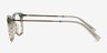 Audacity Green Brown AcetateEyeglass Frames from EyeBuyDirect, Side View
