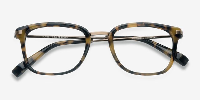 Audacity Tortoise AcetateEyeglass Frames from EyeBuyDirect, Closed View