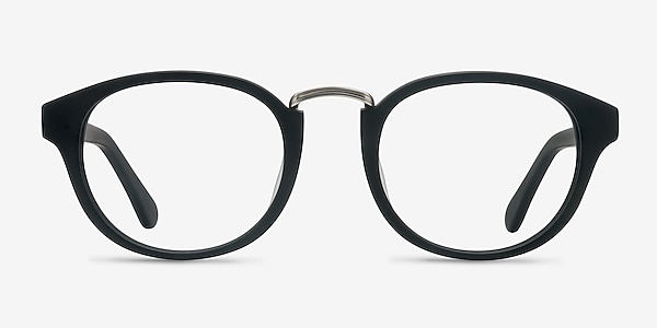 Micor Black Acetate Eyeglass Frames