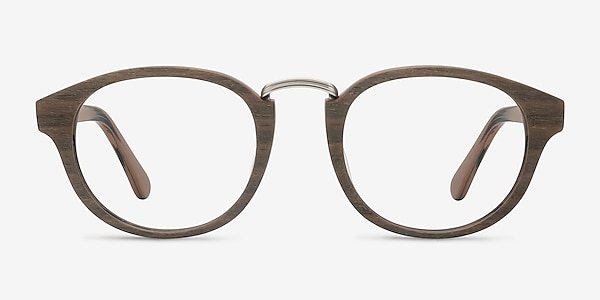 Micor Brown Plastic Eyeglass Frames