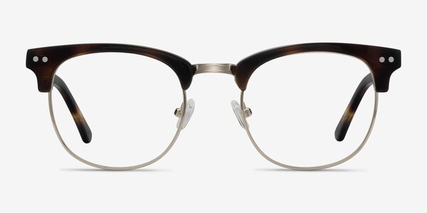 Borderline Écailles Acetate-metal Montures de lunettes de vue