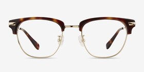 Identity Écailles Acetate-metal Montures de lunettes de vue d'EyeBuyDirect, Vue de Face