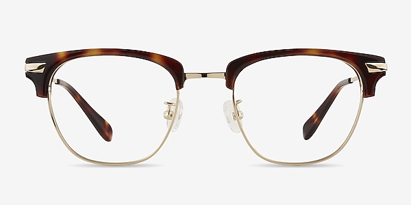 Identity Écailles Acetate-metal Montures de lunettes de vue