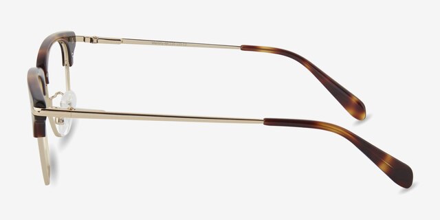 Identity Tortoise Acetate-metalEyeglass Frames from EyeBuyDirect, Side View