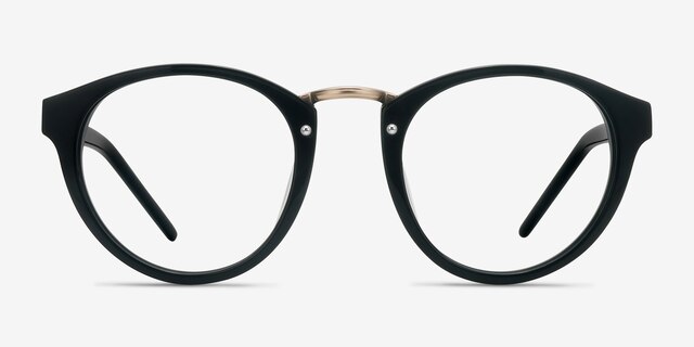 Rita Black AcetateEyeglass Frames from EyeBuyDirect, Front View