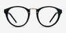 Rita Black AcetateEyeglass Frames from EyeBuyDirect, Front View