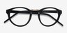 Rita Black AcetateEyeglass Frames from EyeBuyDirect, Closed View
