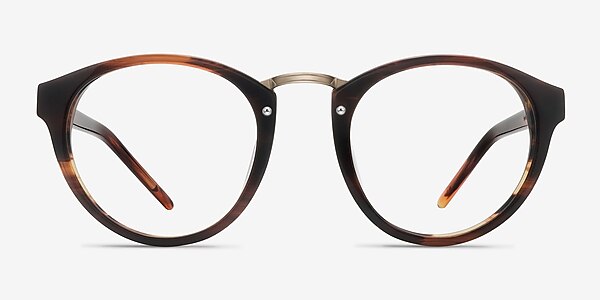 Rita Brown Acetate Eyeglass Frames